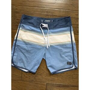 Ezekiel Men's Striped Board Shorts Size 32 Resortwear